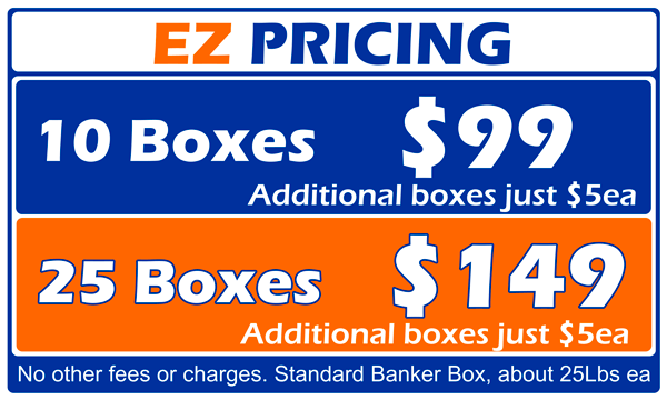 EZ Pricing - Up front pricing saves you time