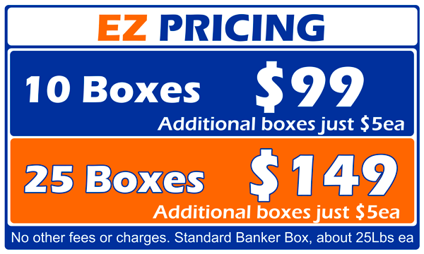 EZ Pricing Shred Bull Shredding Service $99