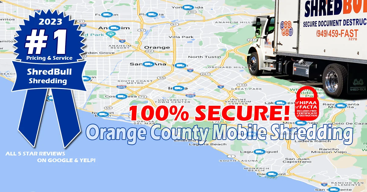 Free shredding event in orange county, ca